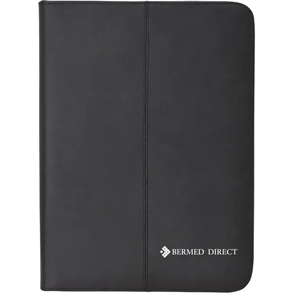 1" x 13.5" x 10.12" 40-page writing pad in leather pad... from ASI 67866 Logomark/Valumark