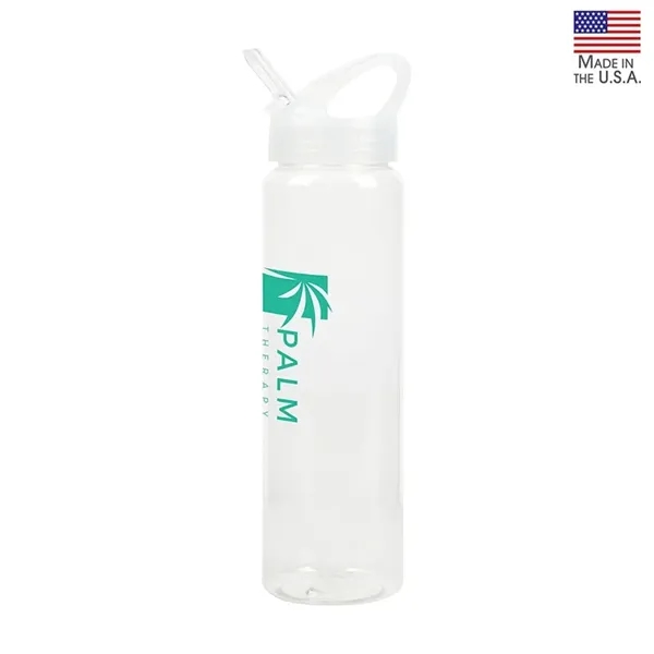 Santa Cruz 32 oz. PET Bottle with Flip Spout... from ASI 67866 Logomark/Valumark