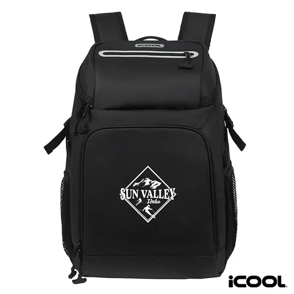 iCOOL® Vail 20-Can Cooler Backpack... from ASI 67866 Logomark/Valumark