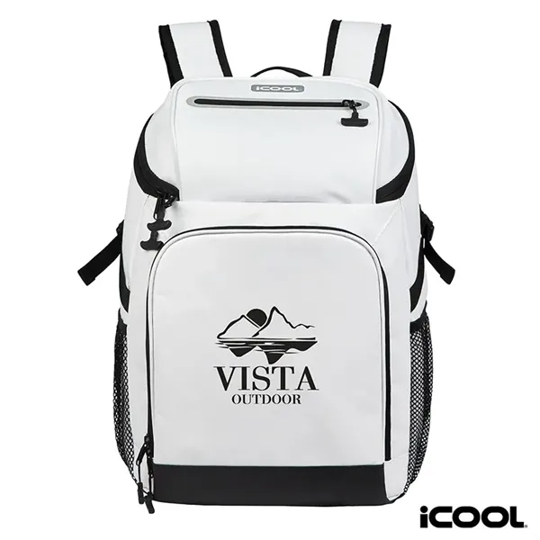 iCOOL® Vail 20-Can Cooler Backpack... from ASI 67866 Logomark/Valumark