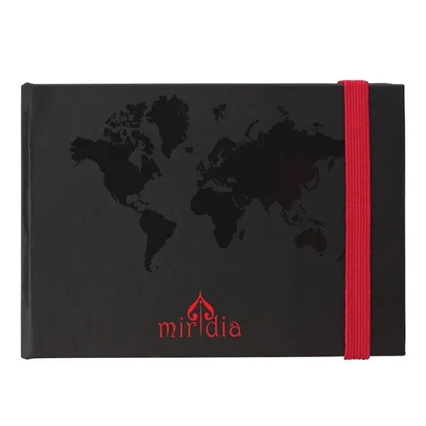 Bristol World Design Sticky Notes Book... from ASI 67866 Logomark/Valumark / Valumark™