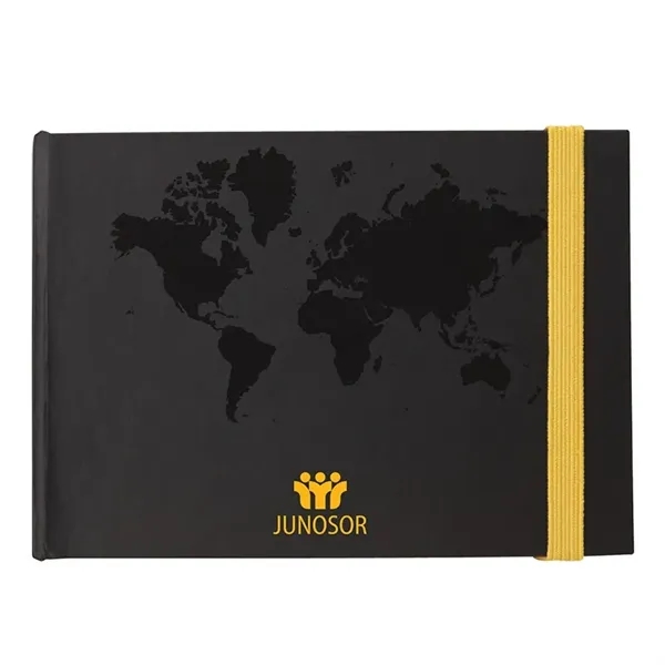 Bristol World Design Sticky Notes Book... from ASI 67866 Logomark/Valumark / Valumark™