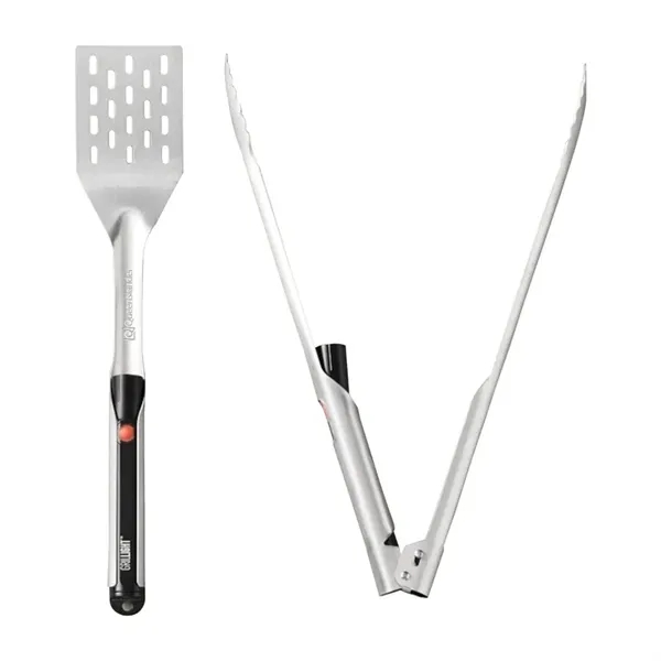 Grillight® Premium Stainless Steel LED Grill Set... from ASI 67866 Logomark/Valumark