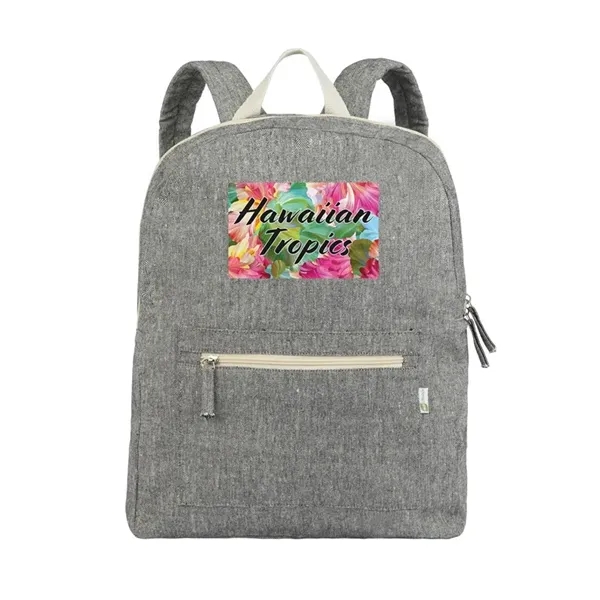 Renew III 10 oz. Recycled Cotton Backpack... from ASI 67866 Logomark/Valumark
