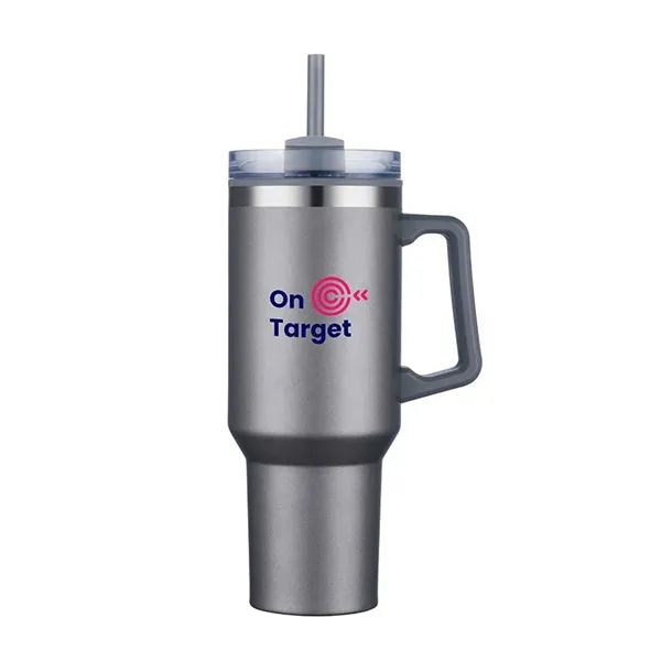 Connor 40 oz. Steel/PP Travel Mug... from ASI 67866 Logomark/Valumark