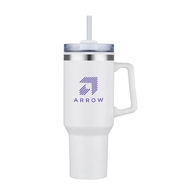 Connor 40 oz. Steel/PP Travel Mug... from ASI 67866 Logomark/Valumark