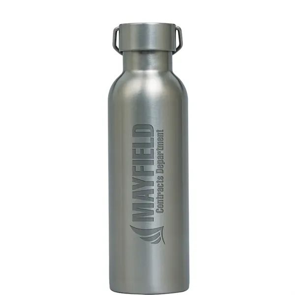 2.88" x 9.5" x 2.88" single-wall stainless steel bottle; 28 oz.... from ASI 67866 Logomark/Valumark