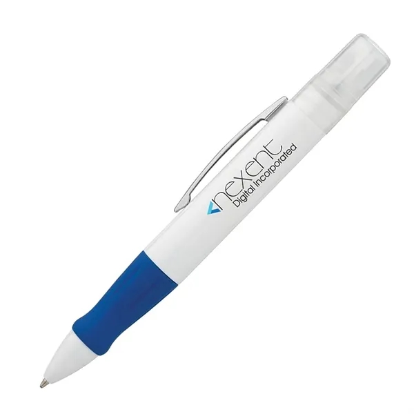 Spritzer Refillable Sanitizer Ballpoint Pen... from ASI 67866 Logomark/Valumark