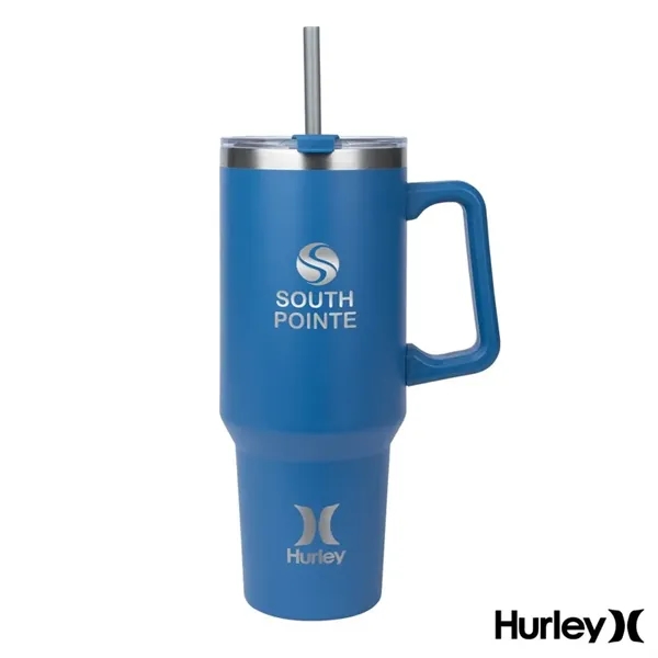 Hurley® Oasis 40 oz. Vacuum Insulated Travel Mug... from ASI 67866 Logomark/Valumark