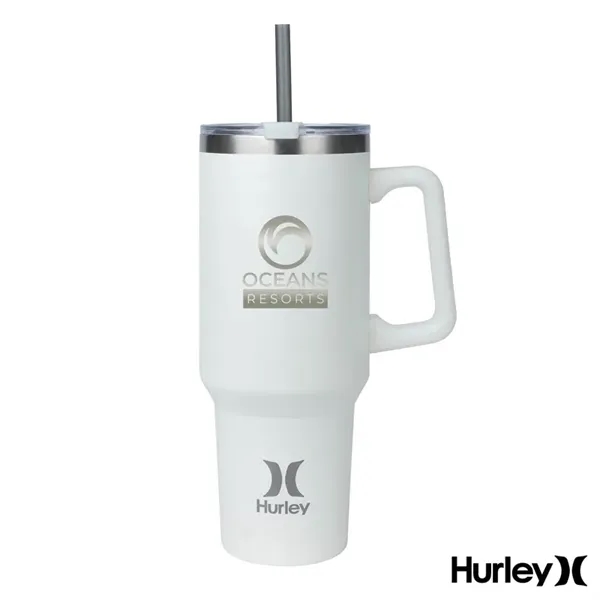 Hurley® Oasis 40 oz. Vacuum Insulated Travel Mug... from ASI 67866 Logomark/Valumark