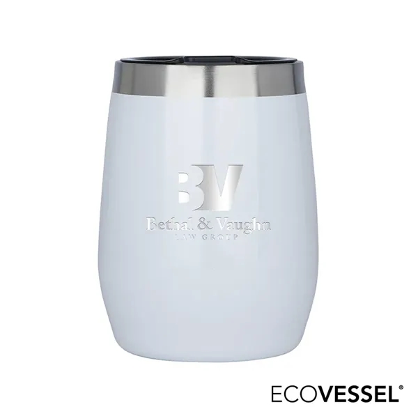 EcoVessel® Port 10 oz. Vacuum Insulated Wine Tumbler... from ASI 67866 Logomark/Valumark