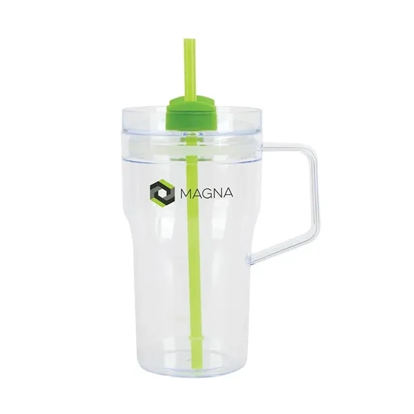 Elliott 20 oz. Clear AS Travel Mug... from ASI 67866 Logomark/Valumark