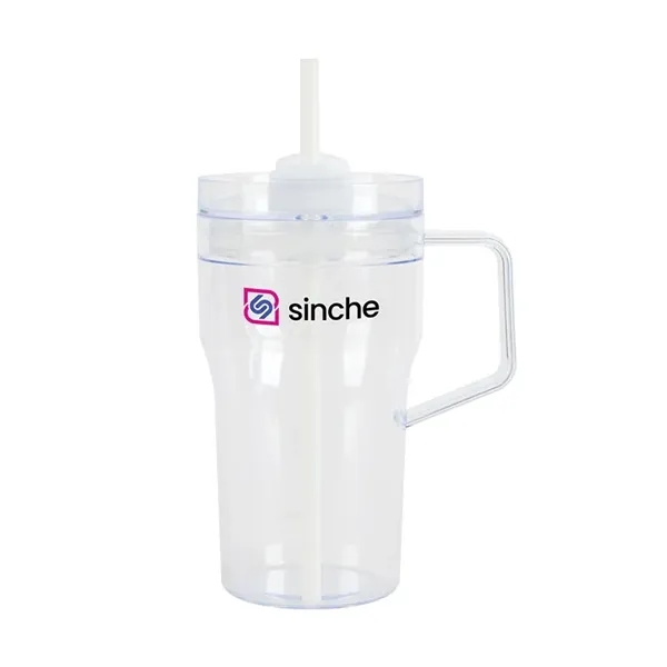 Elliott 20 oz. Clear AS Travel Mug... from ASI 67866 Logomark/Valumark