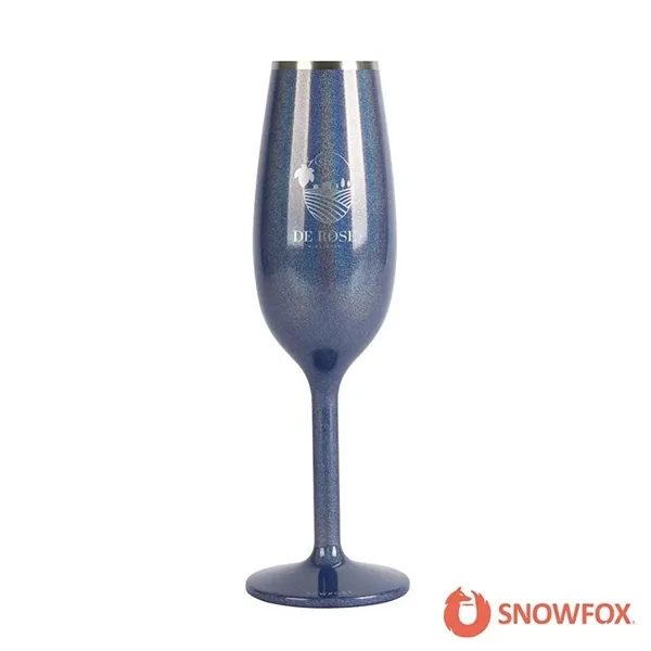 Snowfox® 6 oz. Insulated Champagne Flute... from ASI 67866 Logomark/Valumark