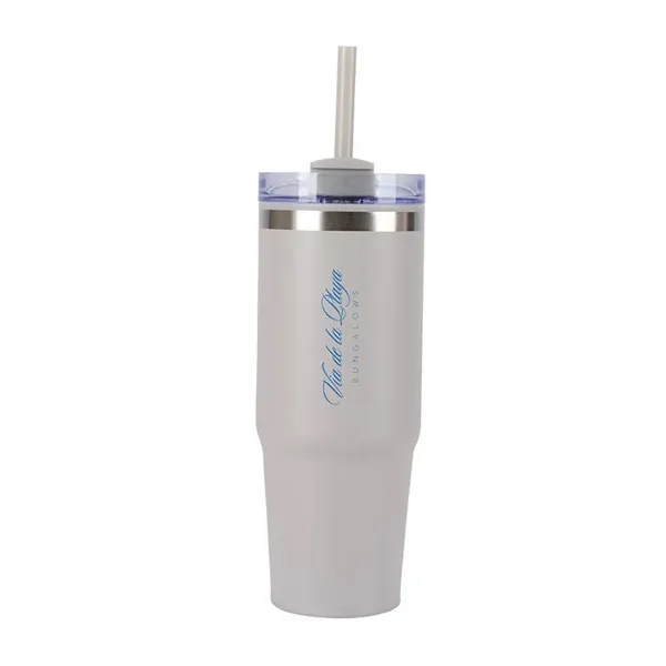 Yesler 30 oz. Double Wall Steel/PP Liner Travel Tumbler... from ASI 67866 Logomark/Valumark