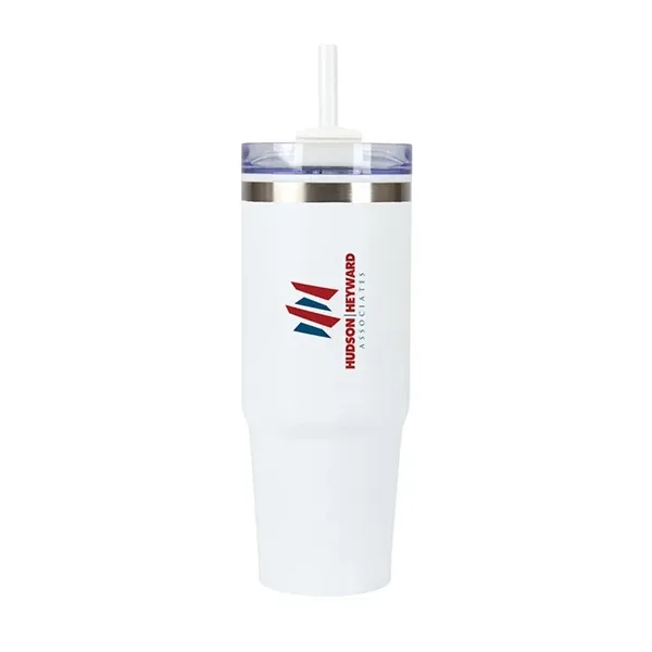 Yesler 30 oz. Double Wall Steel/PP Liner Travel Tumbler... from ASI 67866 Logomark/Valumark