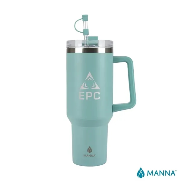 Manna™ Atlas 40 oz. Double Wall Stainless Steel Travel Tu...... from ASI 67866 Logomark/Valumark