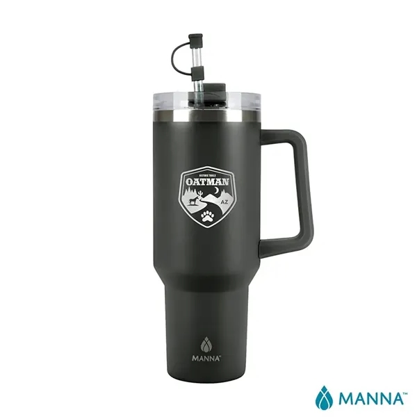 Manna™ Atlas 40 oz. Double Wall Stainless Steel Travel Tu...... from ASI 67866 Logomark/Valumark