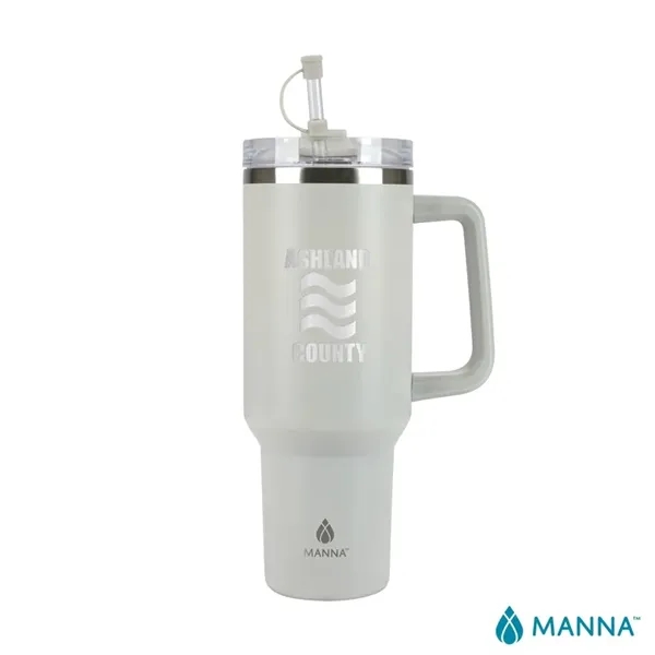 Manna™ Atlas 40 oz. Double Wall Stainless Steel Travel Tu...... from ASI 67866 Logomark/Valumark