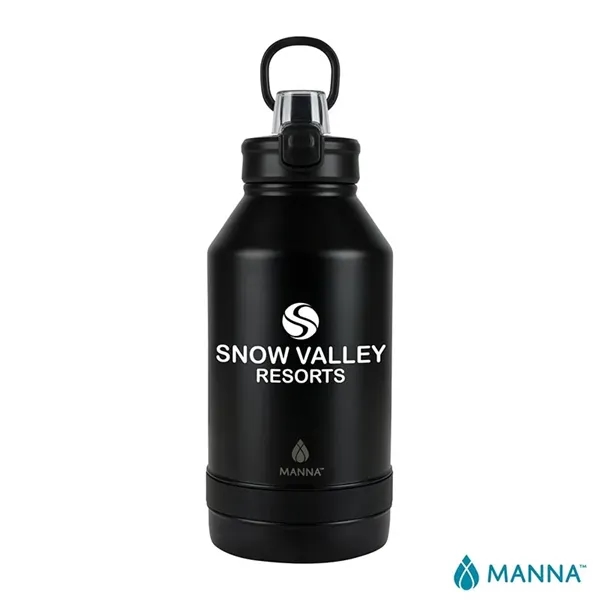 Manna™ Push 64 oz. Double Wall Stainless Steel Jug... from ASI 67866 Logomark/Valumark
