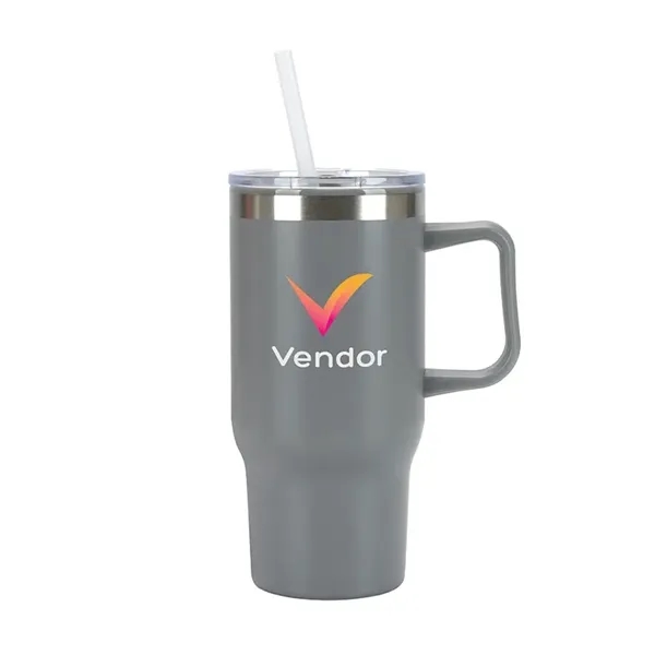 Baker 20 oz. Recycled PP Liner/Steel Outer Travel Mug... from ASI 67866 Logomark/Valumark