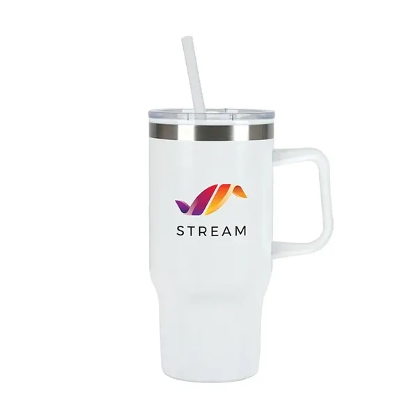 Baker 20 oz. Recycled PP Liner/Steel Outer Travel Mug... from ASI 67866 Logomark/Valumark