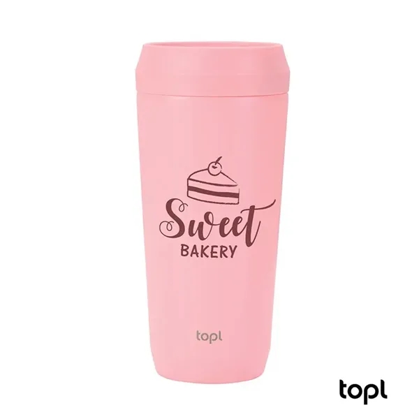 TOPL® 16 oz. Double Wall, Recycled Stainless Steel 360deg...... from ASI 67866 Logomark/Valumark