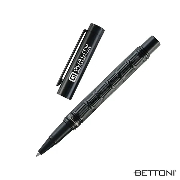 Bettoni® Torino Brass Cap-Off Rollerball Pen... from ASI 67866 Logomark/Valumark