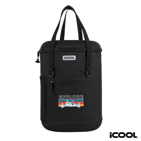 iCOOL® Granby 24-Can Cooler Backpack... from ASI 67866 Logomark/Valumark