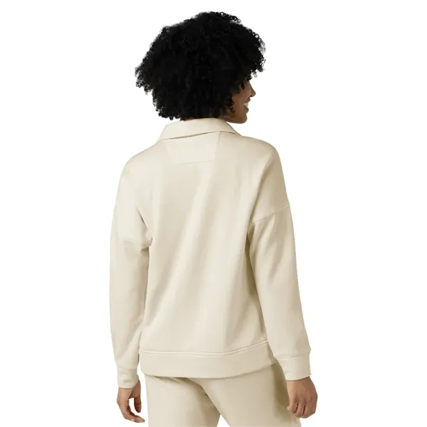 Wink- Unwind & Lounge - Women's Relaxed Pullover Polo... from ASI 86018 Scrub Authority