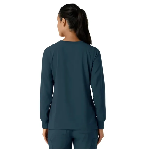 Carhartt Scrubs - Women's One-Pocket Crew Neck Long Sleev...... from ASI 86018 Scrub Authority