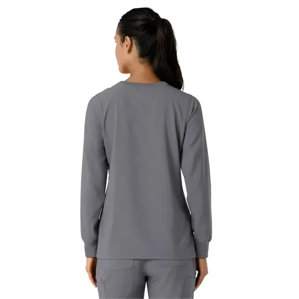 Carhartt Scrubs - Women's One-Pocket Crew Neck Long Sleev...... from ASI 86018 Scrub Authority
