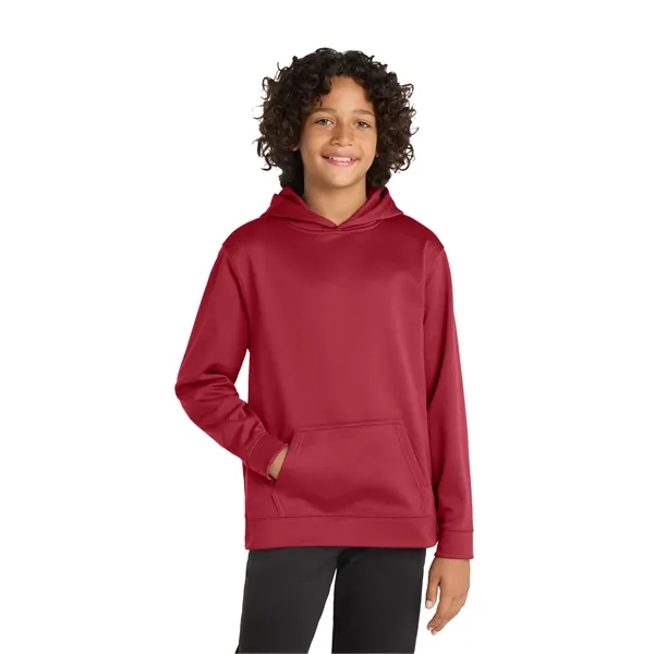 Sport-Tek Youth Sport-Wick Fleece Hooded Pullover.... from ASI 84863 SanMar