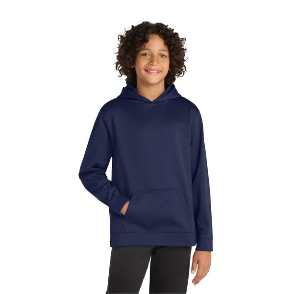 Sport-Tek Youth Sport-Wick Fleece Hooded Pullover.... from ASI 84863 SanMar