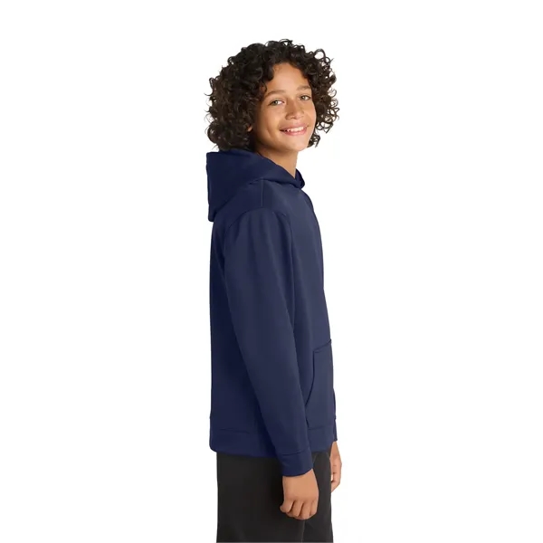 Sport-Tek Youth Sport-Wick Fleece Hooded Pullover.... from ASI 84863 SanMar