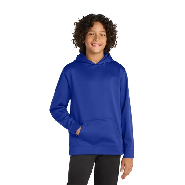 Sport-Tek Youth Sport-Wick Fleece Hooded Pullover.... from ASI 84863 SanMar