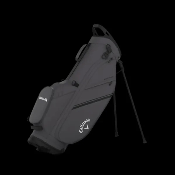 Standing golf bag with 4-way top divider with full-length dividers.... from ASI 57653 Gold Bond