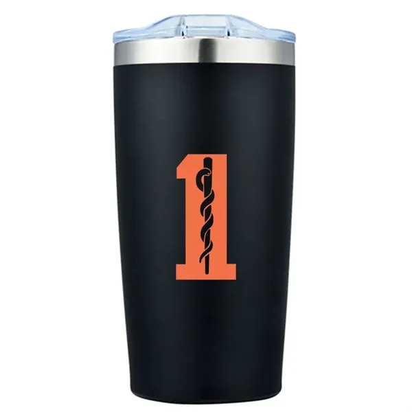 Merced 20oz. Tumbler: Durable stainless steel, keeps drinks hot 8 hrs,... from ASI 67557 LimeLight Ent