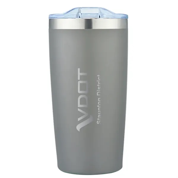 Merced 20oz. Tumbler: Durable stainless steel, keeps drinks hot 8 hrs,... from ASI 67557 LimeLight Ent