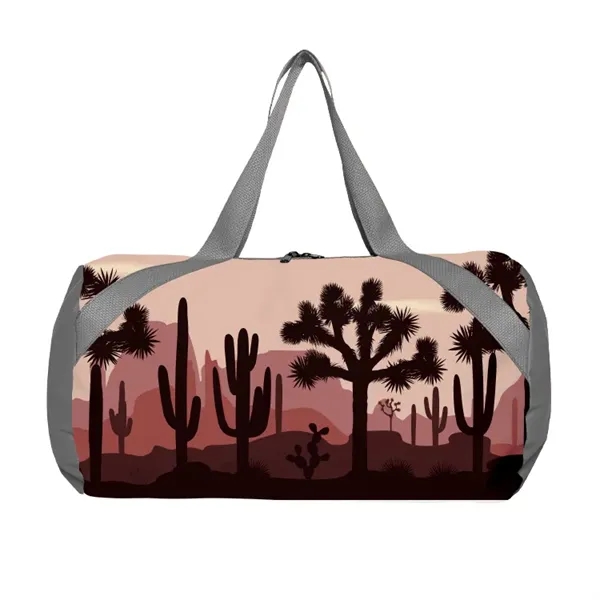 Round Duffel Bag- Full Color-Sewn in the USA - Show Off... from ASI 67557 LimeLight Ent / Limelight USA