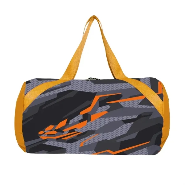 Round Duffel Bag- Full Color-Sewn in the USA - Show Off... from ASI 67557 LimeLight Ent / Limelight USA