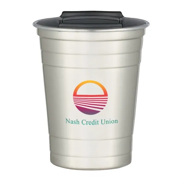 16 oz. stainless steel cup.... from ASI 61125 Hit Promotional Products / Hit®