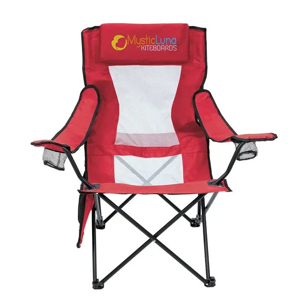 2-in-1 Mesh Adirondack Chair and Table... from ASI 40480 Koozie Group