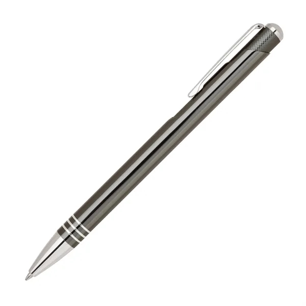 Anodized color aluminum ballpoint pen with high gloss metal finish barrel,... from ASI 68190 Lungsal / Lungsal