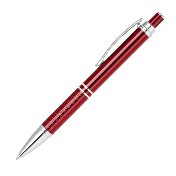 Aluminum click-action ballpoint pen in an anodized color with a high-gloss... from ASI 68190 Lungsal / Lungsal