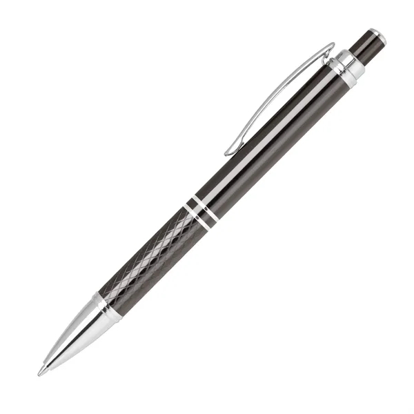 Aluminum click-action ballpoint pen in an anodized color with a high-gloss... from ASI 68190 Lungsal / Lungsal