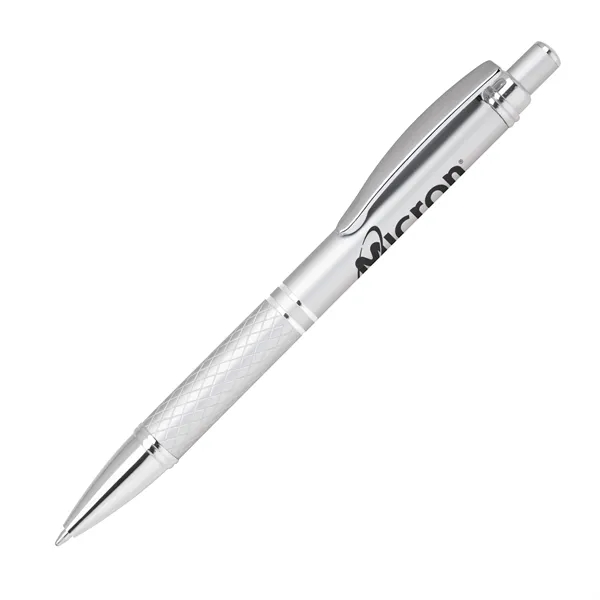 Aluminum click-action ballpoint pen in an anodized color with a high-gloss... from ASI 68190 Lungsal / Lungsal