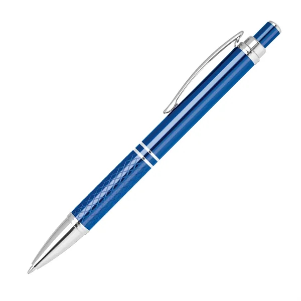 Aluminum click-action ballpoint pen in an anodized color with a high-gloss... from ASI 68190 Lungsal / Lungsal