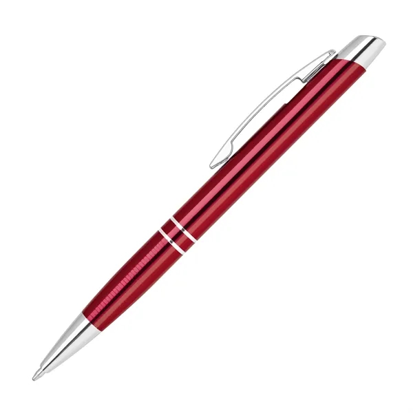 Aluminum click-action ballpoint pen in an anodized color with a high-gloss... from ASI 68190 Lungsal / Lungsal