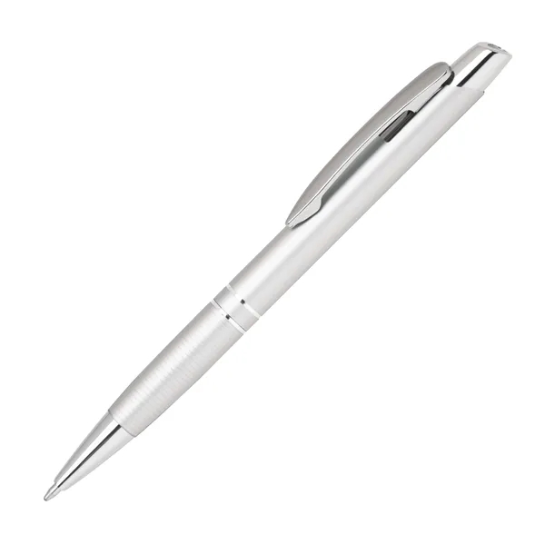 Aluminum click-action ballpoint pen in an anodized color with a high-gloss... from ASI 68190 Lungsal / Lungsal
